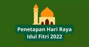 Penetapan Hari Raya Idul Fitri 2022